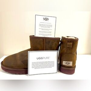 UGG Authentic Chestnut Leather Boots